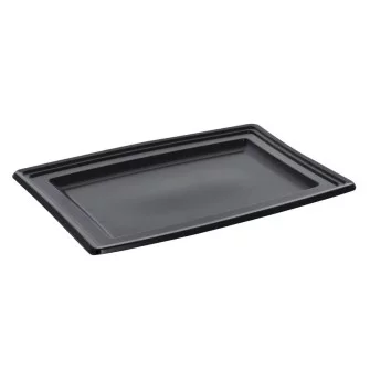 ▷ Bandeja de Presentación Festipack PLC350N Negra PET 360x253x10mm | EnvasesAlimentarios.es