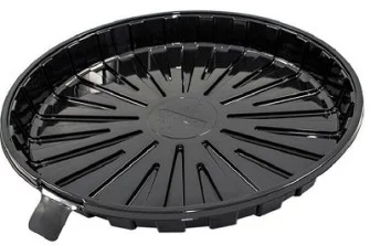 ▷ Base Negra Redonda Tradipack D28TR30 PET 280mm | EnvasesAlimentarios