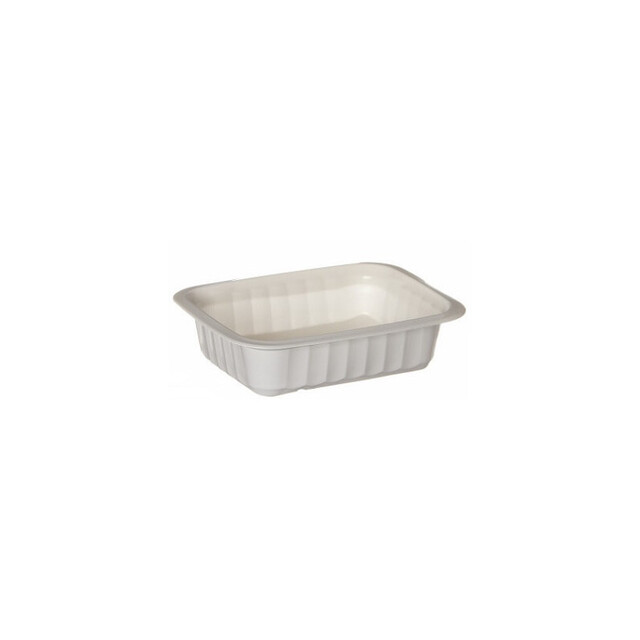 ▷ Bandeja Termosellable Maptipack PP Blanca W1/601B 650ml | EnvasesAlimentarios.es
