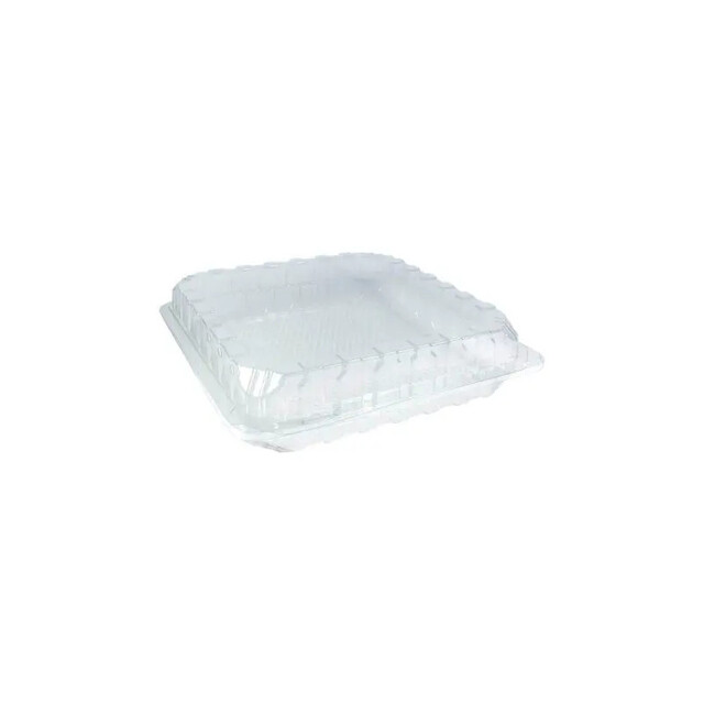 ▷ Envase Traitipack X1,5H65 Cuadrado Tapa Bisagra Hermético rPET 190x180x65mm | EnvasesAlimentarios.es