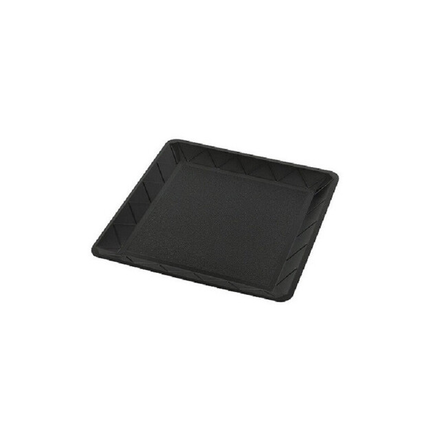 ▷ Base Negra Cuadrada Tradipack C13TR30 PET 130X130X15mm | EnvasesAlimentarios.es