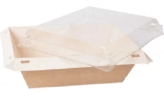 ▷ Envase Luxifood BC850CAR040PP Cartón Natural Interior Blanco 180x140x53mm | EnvasesAlimentarios.es