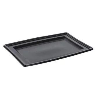 ▷ Bandeja de Presentación Festipack PLC450N Negra PET 460x305x18mm | EnvasesAlimentarios.es