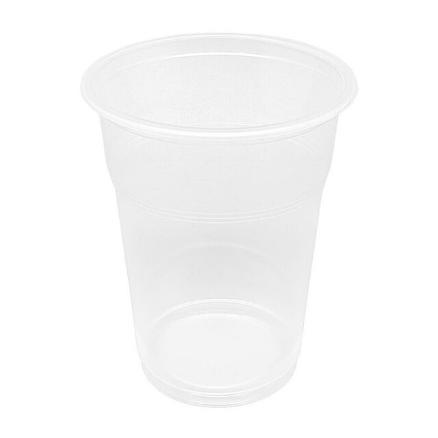 ▷ Vaso PP Transparente Reutilizable 500ml | EnvasesAlimentarios.es