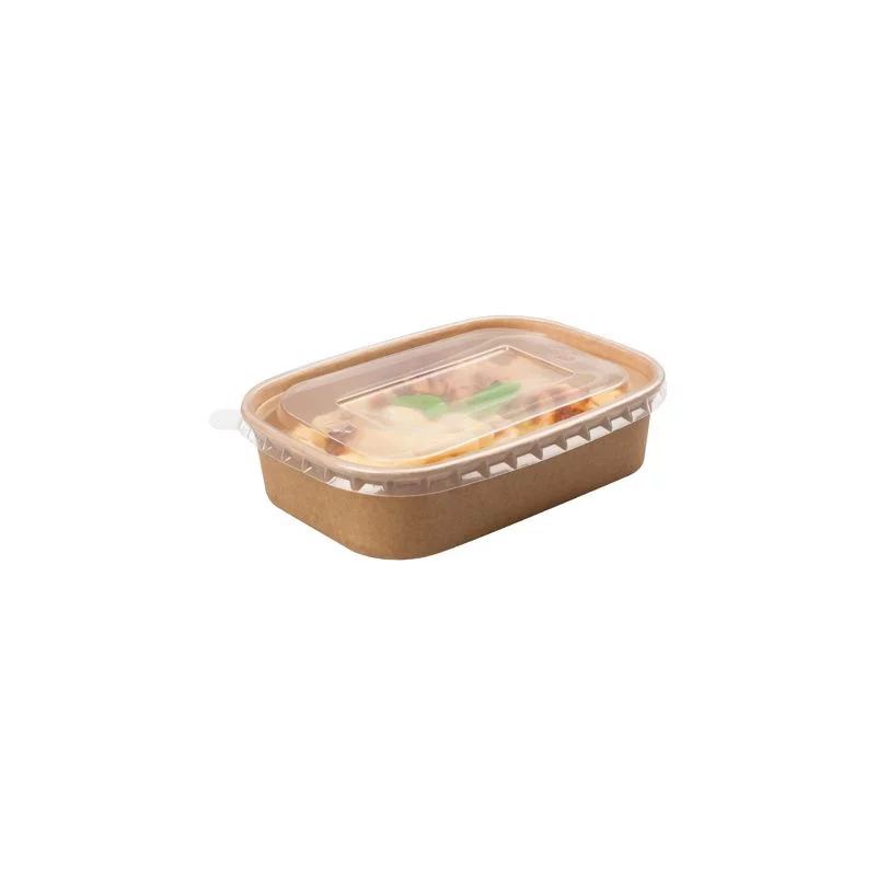 ▷ Envase Bambú Kraft PE 500ml | EnvasesAlimentarios.es