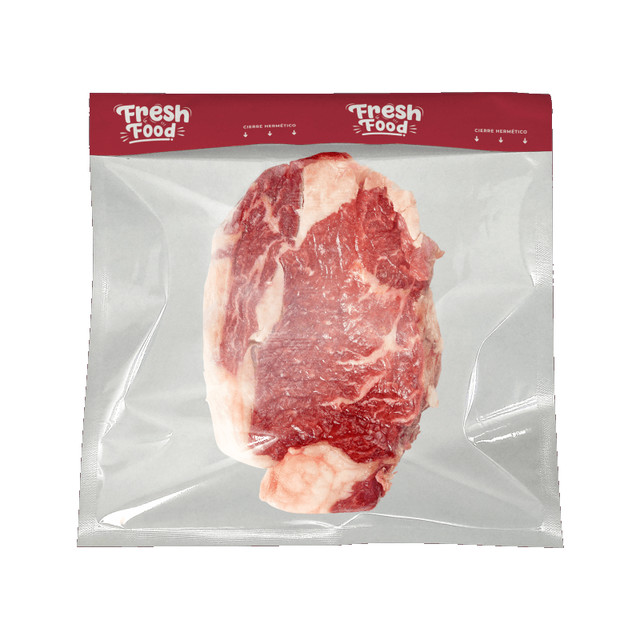 ▷ Bolsa con Solapa Roja Para Carnicería y Charcutería 200x300mm | EnvasesAlimentarios.es