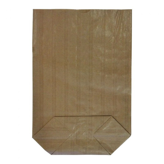 ▷ Bolsa Papel Kraft Fondo Hexagonal para Panaderías 23x35cm | EnvasesAlimentarios.es