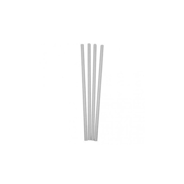 ▷ Pajitas de Papel Rectas Blancas 6x200mm | EnvasesAlimentarios.es