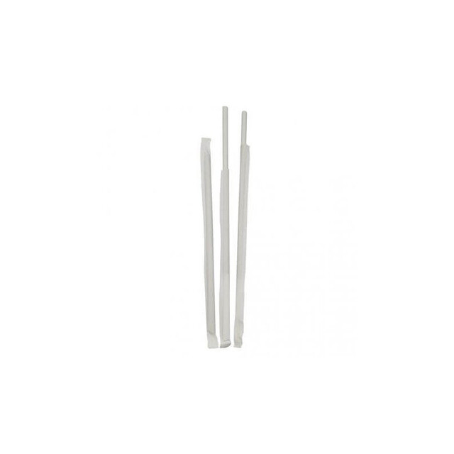 ▷ Pajitas de Papel Rectas Enfundadas Blancas 6x200mm | EnvasesAlimentarios.es