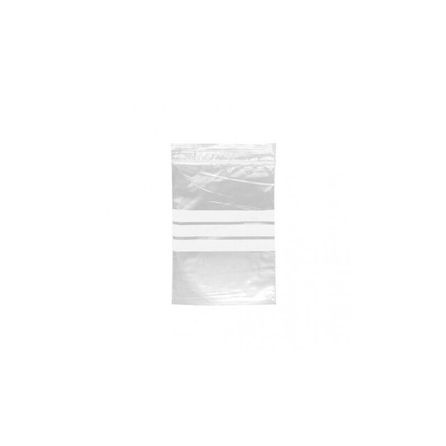 ▷ Bolsa Autocierre MiniGrip LDPE Con Banda de Escritura 80x120mm | EnvasesAlimentarios.es