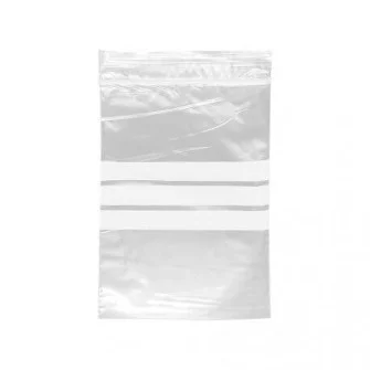 ▷ Bolsa Autocierre MiniGrip LDPE Con Banda de Escritura 100x150mm | EnvasesAlimentarios.es