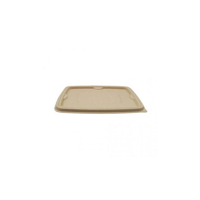 ▷ Tapa Envase Rectangular Bagazo Anti-Fuga 500ml | EnvasesAlimentarios.es
