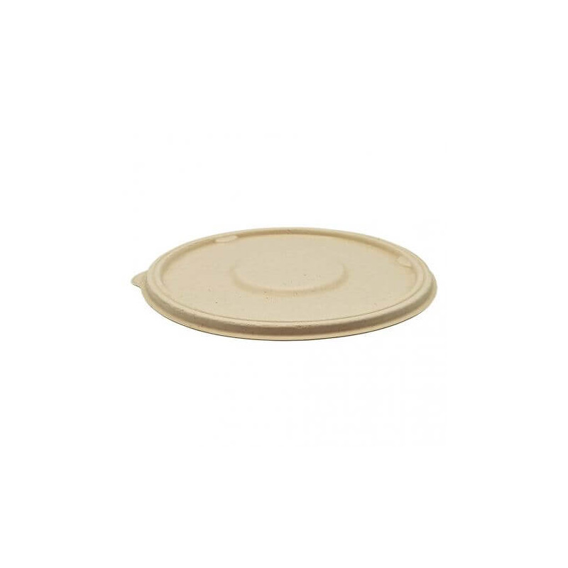 ▷ Tapa Bol Bagazo Circular 250mm | EnvasesAlimentarios.es
