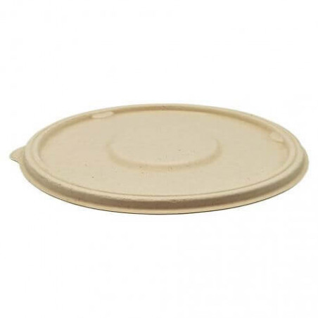 ▷ Tapa Bol Bagazo Circular 250mm | EnvasesAlimentarios.es