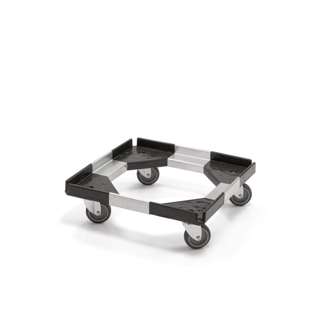 ▷ Base Rodante Aluminio y ABS para Genius 35×35cm | EnvasesAlimentarios.es