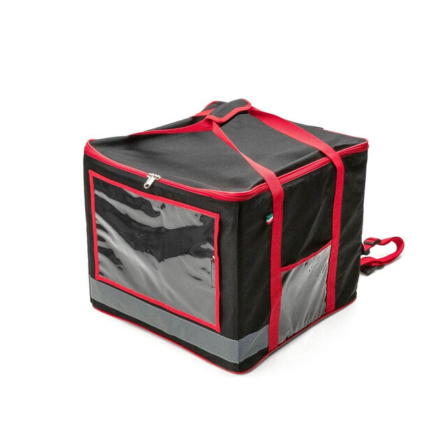 ▷ Mochila PoliboxBag Foodbike y Contenedor Isotérmico Pizzabox 42x42x42cm | EnvasesAlimentarios.es