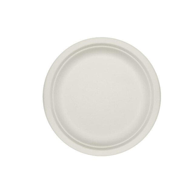 ▷ Plato Caña de Azúcar Redondo 220mm | Comprar en Envases Alimentarios