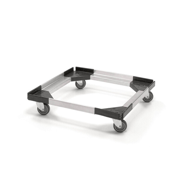 ▷ Base Rodante Aluminio y ABS para Genius 50×50cm | EnvasesAlimentarios.es