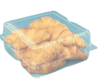 ▷ Envase para Bollería Toutipack ITV11,5h55 rPET Tapa Bisagra Hermética 235X155X55mm | EnvasesAlimentarios.es