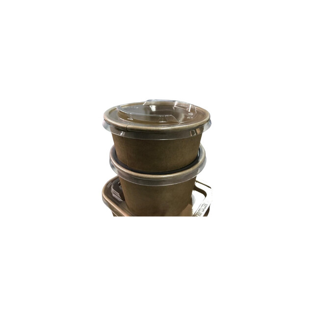 ▷ Tapa Redonda Pokepack PET Diámetro 150mm Alto 25mm | EnvasesAlimentarios.es