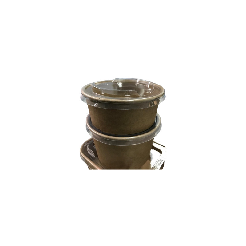 ▷ Tapa Redonda Pokepack PET Diámetro 150mm Alto 25mm | EnvasesAlimentarios.es