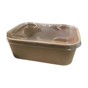 ▷ Tapa Rectangular Pokepack PET Trasparente 176x124x14mm | EnvasesAlimentarios.es