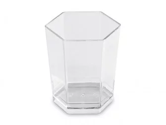▷ Mini-Vasito Octogonal Trasparente 50x50x45mm 60ml | EnvasesAlimentarios.es
