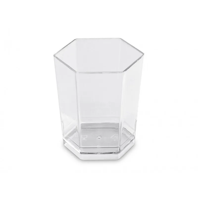 ▷ Mini-Vasito Octogonal Trasparente 50x50x45mm 60ml | EnvasesAlimentarios.es