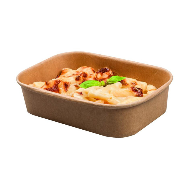▷ Envase Cartón Kraft Laminado PP 650ml | Envases Alimentarios