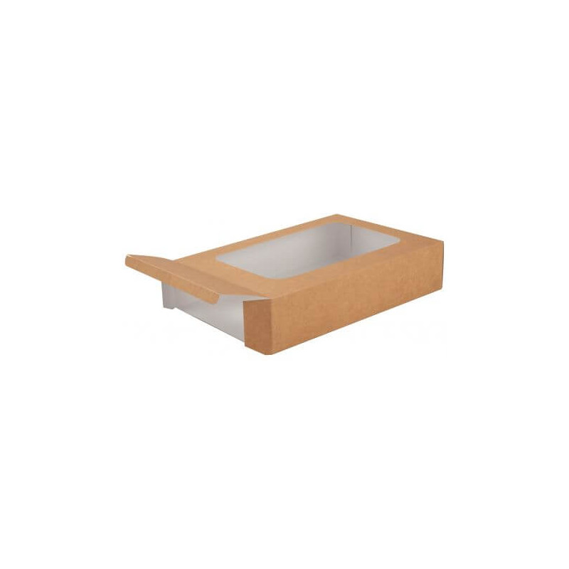 ▷ Tapa Bandeja Catering Pequeña 334x232x76,5mm  | EnvasesAlimentarios.es