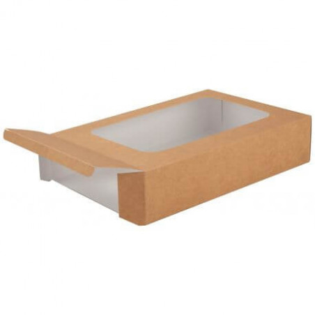 ▷ Tapa Bandeja Catering Pequeña 334x232x76,5mm  | EnvasesAlimentarios.es