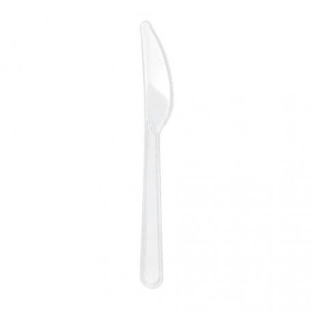 Cuchillo Lux PS Transparente Reutilizable 180mm