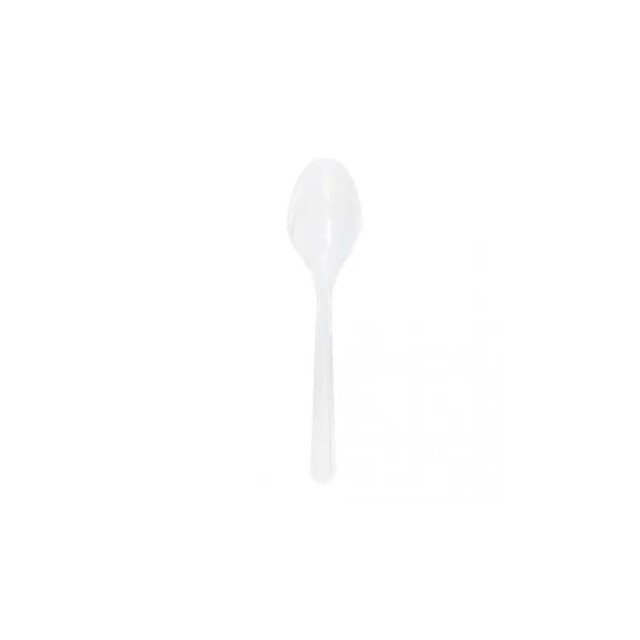 ▷ Cuchara Lux PS Transparente Reutilizable 180mm | EnvasesAlimentarios.es