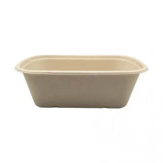 ▷ Envase de Caña Azúcar 230x135x77,4mm | Comprar en EnvasesAlimentarios.es