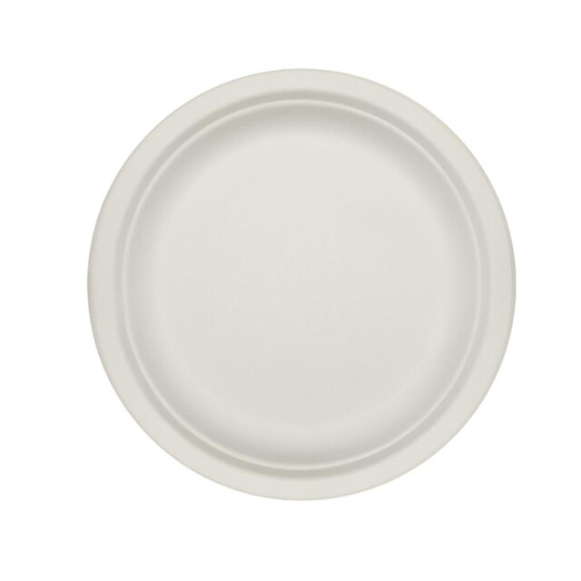 ▷ Plato Caña de azúcar Redondo 260mm | Comprar en Envases Alimentarios