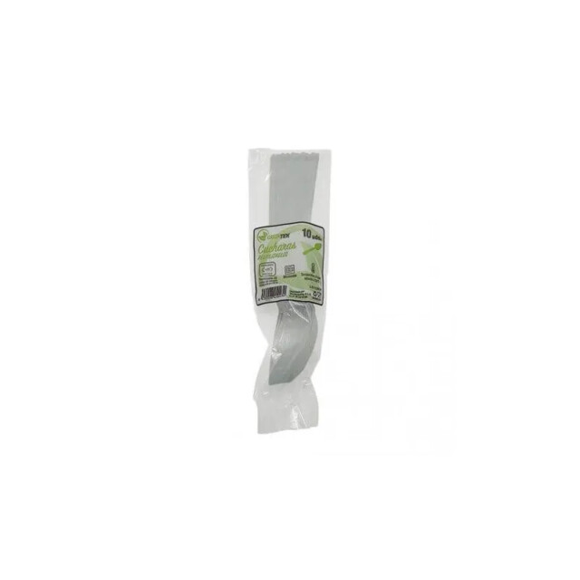 ▷ Cuchara PS Transparente Reutilizable 180mm | EnvasesAlimentarios.es