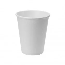 ▷ Vaso Cartón Color Blanco 240ml | Comprar en Envases Alimentarios