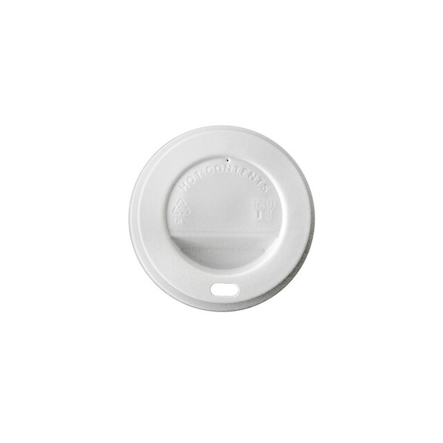 ▷ Tapa para Vasos PS Blanca 70mm | EnvasesAlimentarios.es