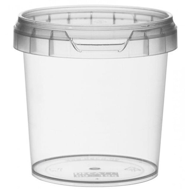 Envase Redondo PP Hermético con Precinto y Tapa 520ml | Comprar en EnvasesAlimentarios.es