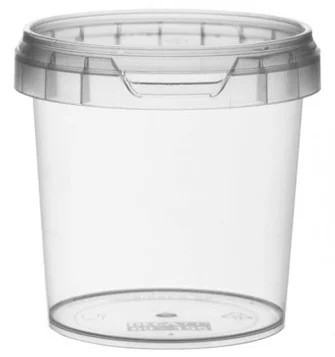 Envase Redondo PP Hermético con Precinto y Tapa 520ml | Comprar en EnvasesAlimentarios.es