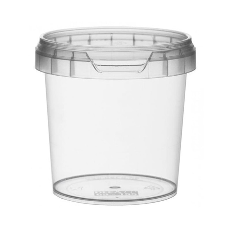 ▷ Envase Redondo PP Hermético con Precinto y Tapa 1180ml | Comprar en EnvasesAlimentarios.es