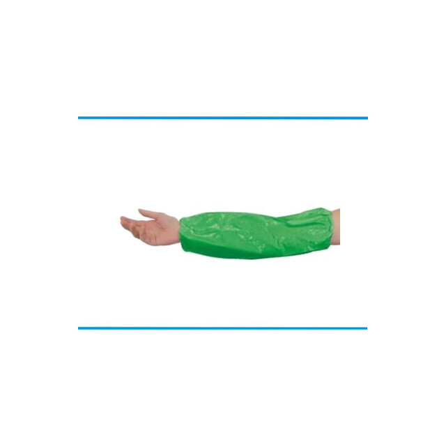 ▷ Manguitos Desechables Impermeables Protectores PE Verde Talla Única | EnvasesAlimentarios.es