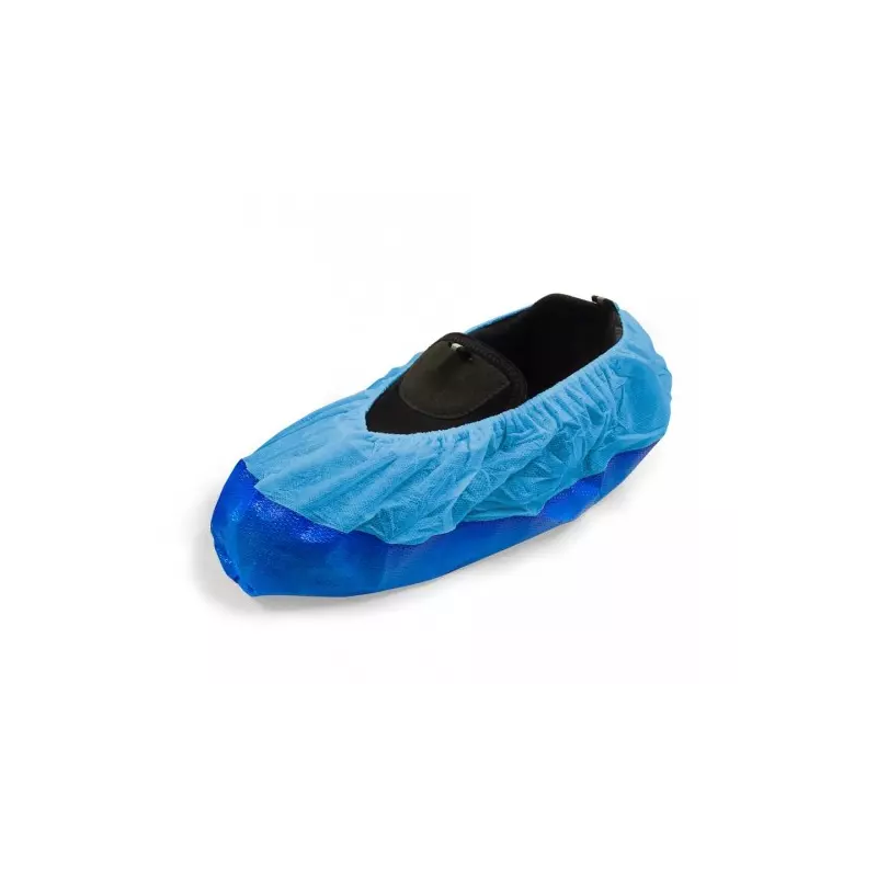 ▷ Cubrezapatos Azul TST con Suela Reforzada CPE | EnvasesAlimentarios.es