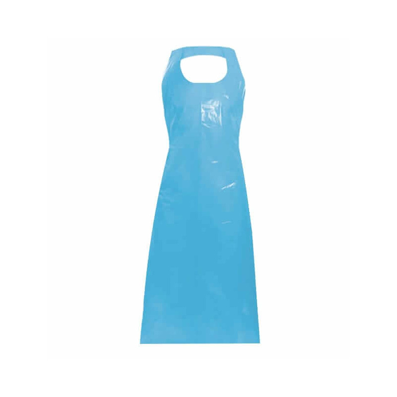 ▷ Delantal Desechable Azul G-80 75x120cm | EnvasesAlimentarios.es
