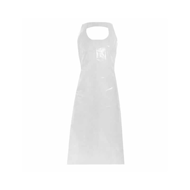 ▷ Delantal Desechable Blanco G-100 75x120cm | EnvasesAlimentarios.es