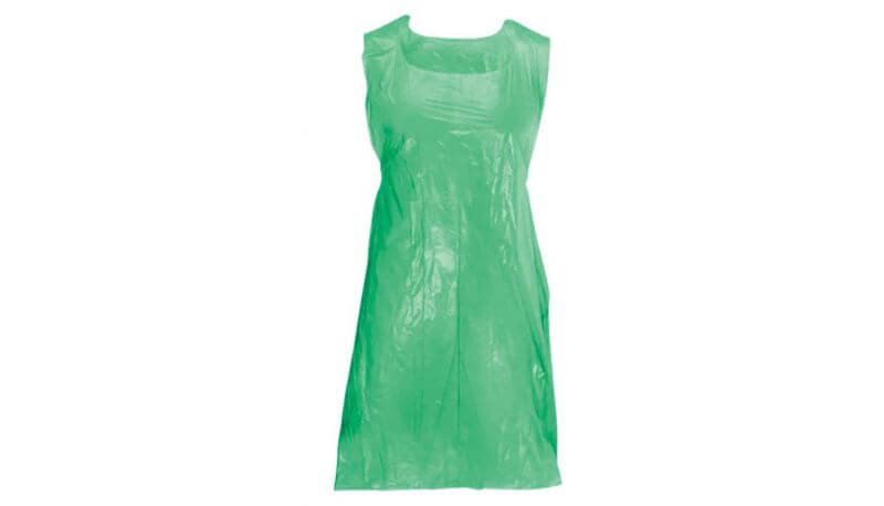 ▷ Delantal Desechable Verde G-80 75x120cm | EnvasesAlimentarios.es