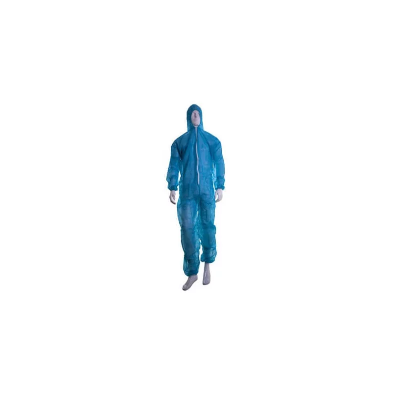 ▷ Mono Azul Desechable con Capucha TST Polipropileno XL | EnvasesAlimentarios.es ▷ Mono Azul Desechable con Capucha TST Polipropileno XL | EnvasesAlimentarios.es