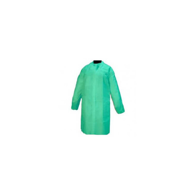 ▷ Bata Polipropileno Desechable Verde Industrial TST Talla XL | EnvasesAlimentarios.es