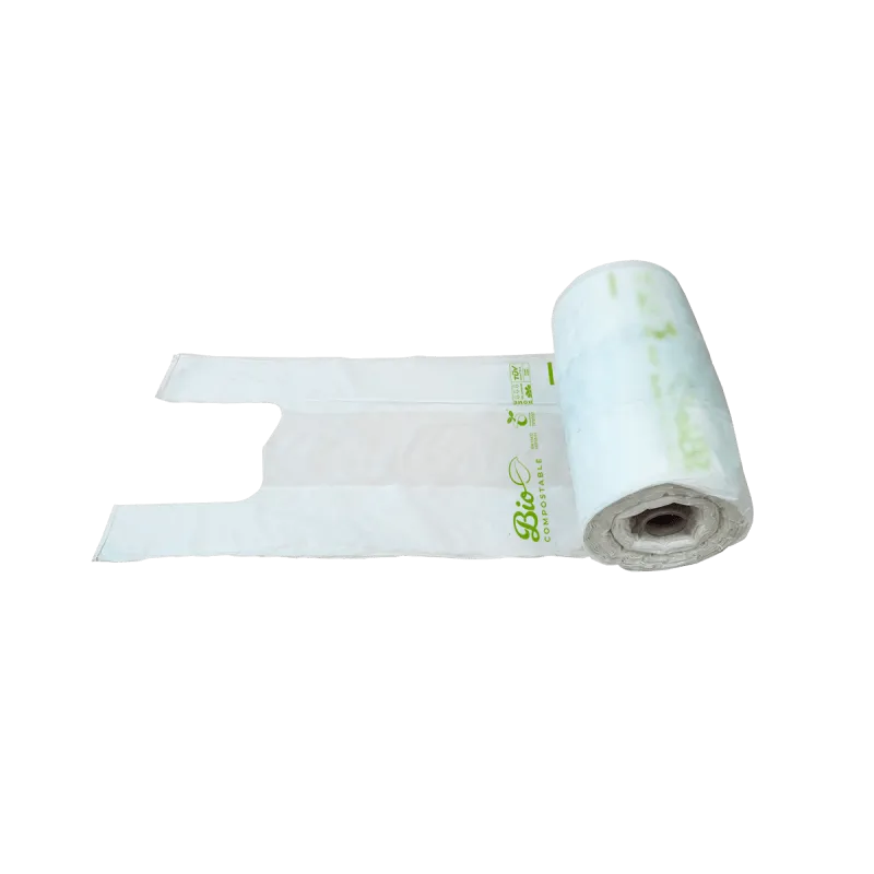 ▷ Bolsa Camiseta Bobina Compostable 400x500mm | EnvasesAlimentarios.es
