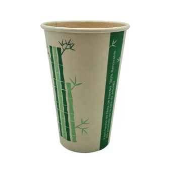 ▷ Vaso Vaso Fibra de Bambú 90mm 360ml | Comprar en EnvasesAlimentarios.es